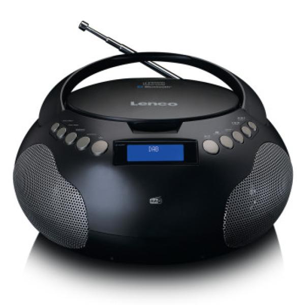 Boombox mit DAB+/ FM-Radio und Bluetooth® Schwarz