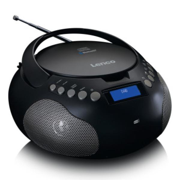 Boombox mit DAB+/ FM-Radio und Bluetooth® Schwarz