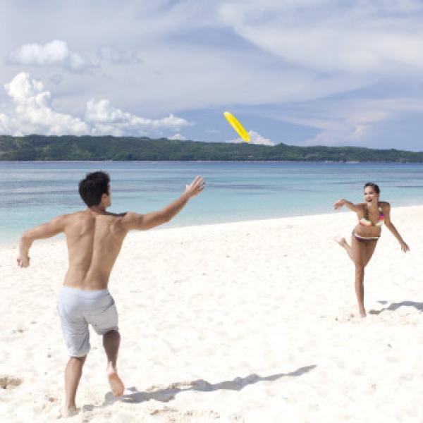 Bluetooth-Lautsprecher Frisbee Gelb