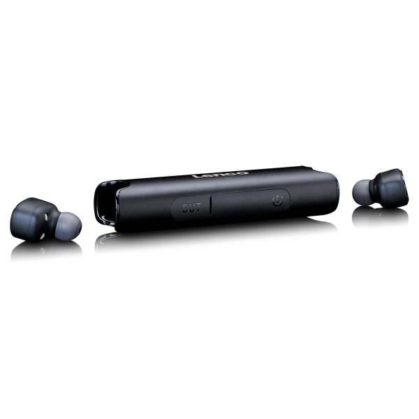 Bluetooth-Headset Wasserdichtes In-Ear-Docking Schwarz