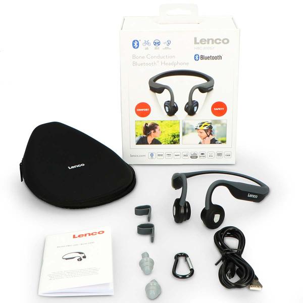 Bone Conduction Bluetooth-Kopfhörer Schwarz