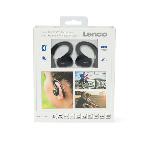 Sport IPX5 TWS Bluetooth® Kopfhörer Schwarz