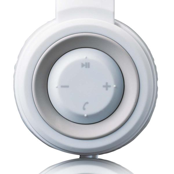 Bluetooth-Kopfhörer mit Spritzwasserschutz Weiß