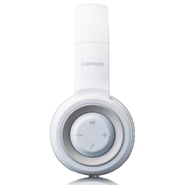 Bluetooth-Kopfhörer mit Spritzwasserschutz Weiß