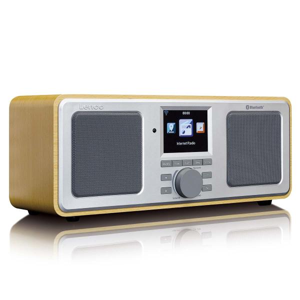 Internetradio WIFI FM Bluetooth® USB Holz