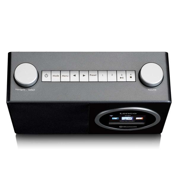Internetradio mit Farbdisplay und Bluetooth® Schwarz