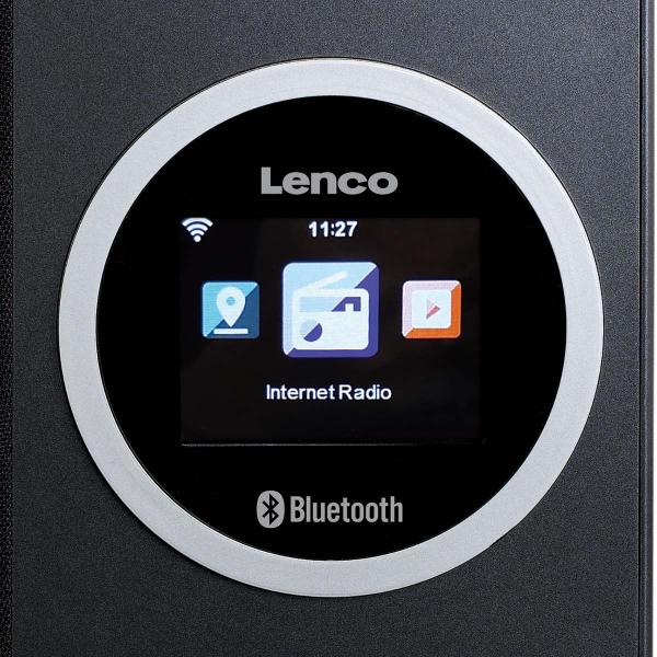 Internetradio mit Farbdisplay und Bluetooth® Schwarz