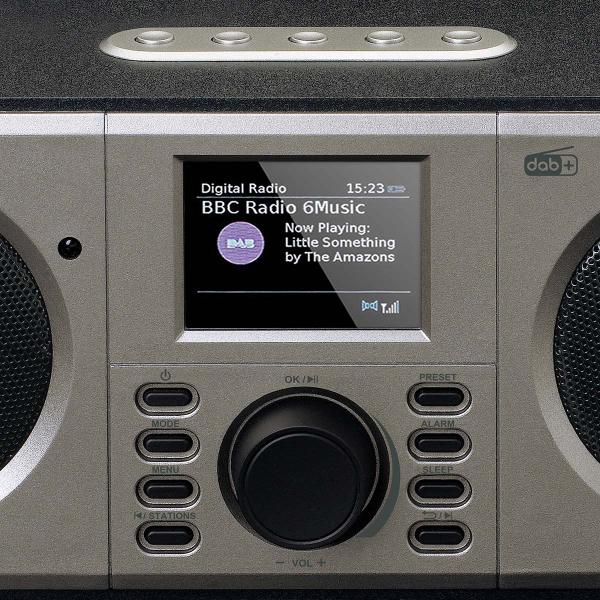 Stereo DAB+ FM Radio mit Bluetooth® Schwarz