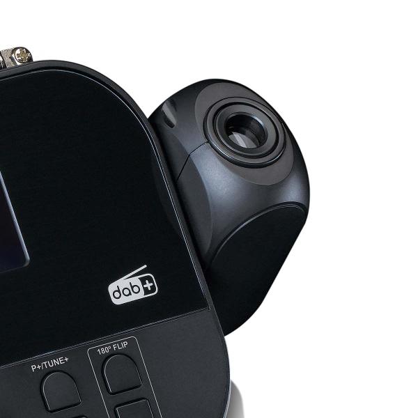 DAB+, FM Radiowecker mit Projektion