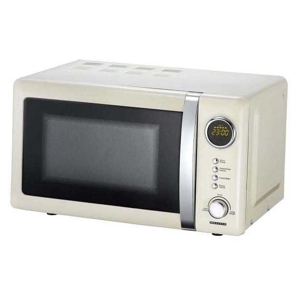 ARDEBO.de - Mikrowelle elektronisch 20L 700W Creme