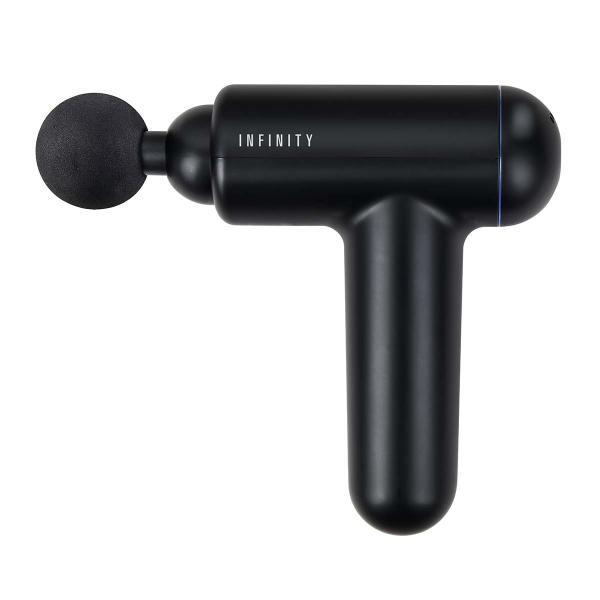ARDEBO.de - Wiederaufladbare Massagepistole 4 Köpfe Schwarz