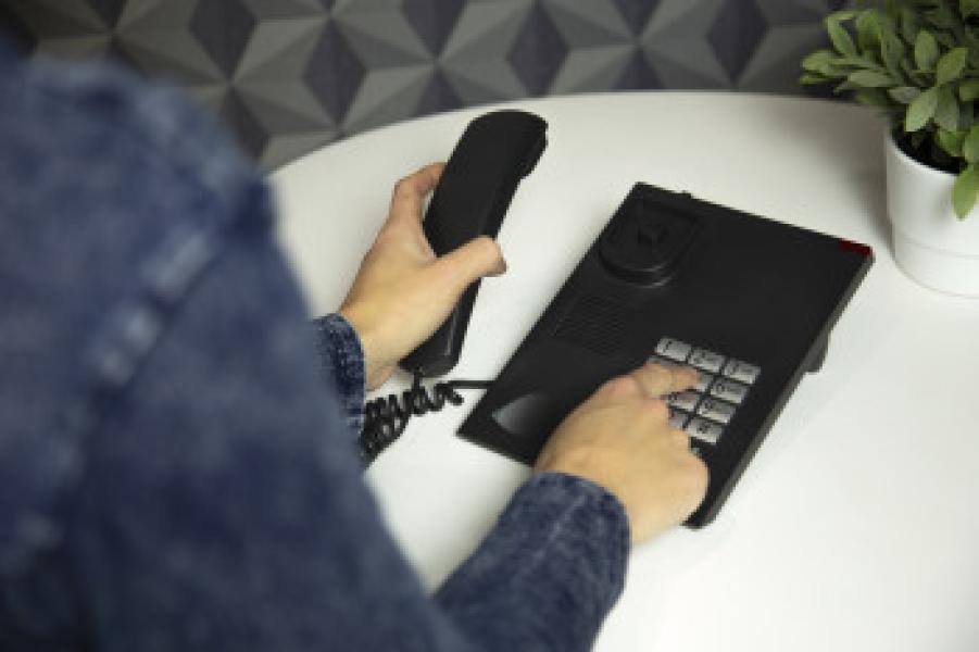 Tischtelefon Schwarz