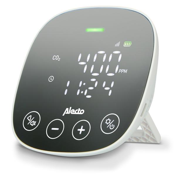CO2-Messgerät mit NDIR-Sensor und Feuchtigkeitsmesser