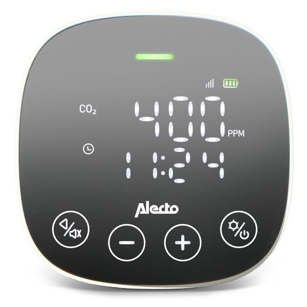 CO2-Messgerät mit NDIR-Sensor und Feuchtigkeitsmesser
