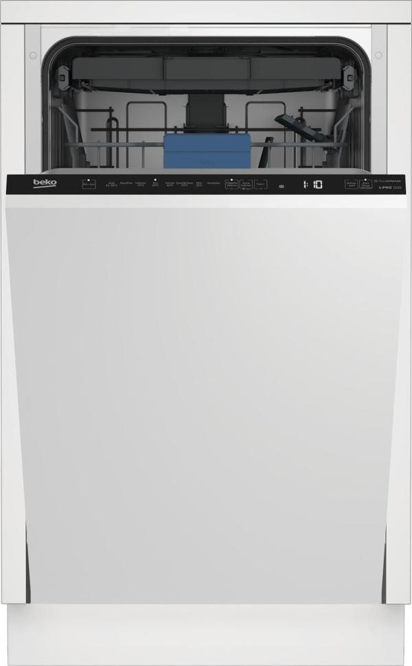 ARDEBO.de Beko BDIS38040Q Vollintegrierbarer Geschirrspüler, 45 cm breit, 10 Maßgedecke, Fast+, Besteckschublade, 8 Programme, LedSpot, WaterSafe+