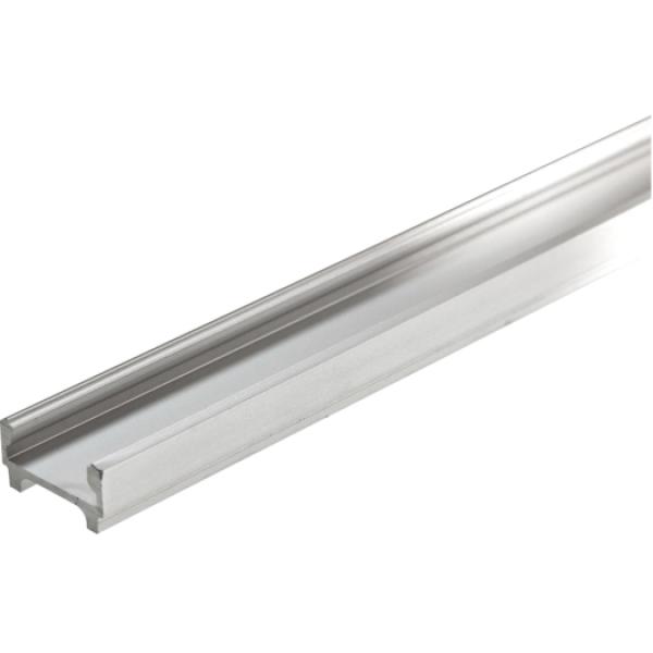 RUTEC Profi-Alu-Profil 12mm, 2m Aluminium eloxiert