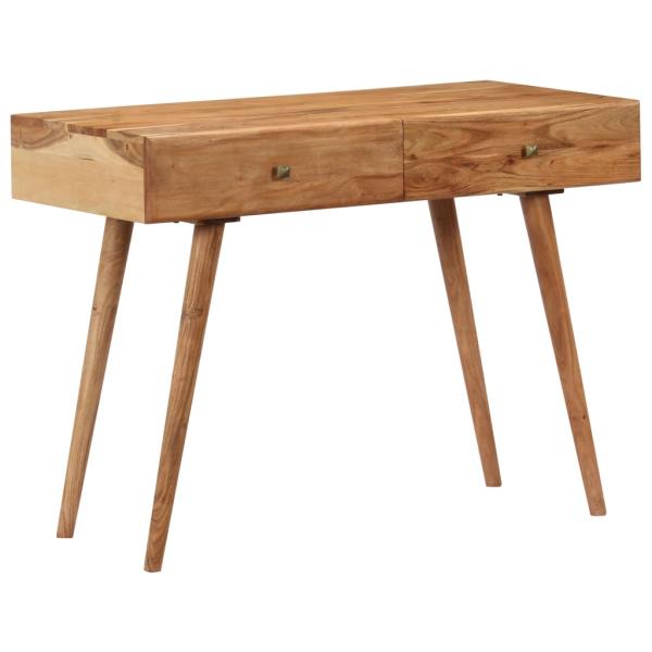 ARDEBO.de - Schreibtisch 100 x 51 x 76 cm Massivholz Akazie