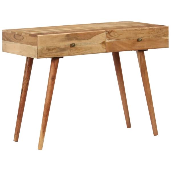 Schreibtisch 100 x 51 x 76 cm Massivholz Akazie