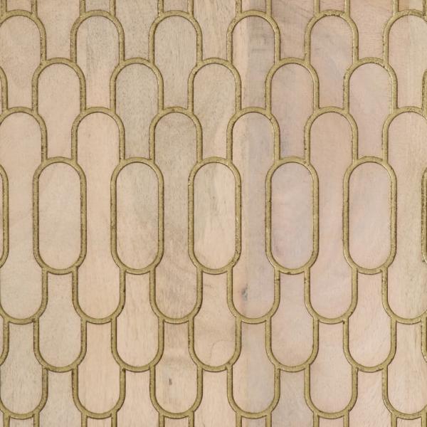 Waschbeckenunterschrank 62x33x58 cm Massivholz Mango