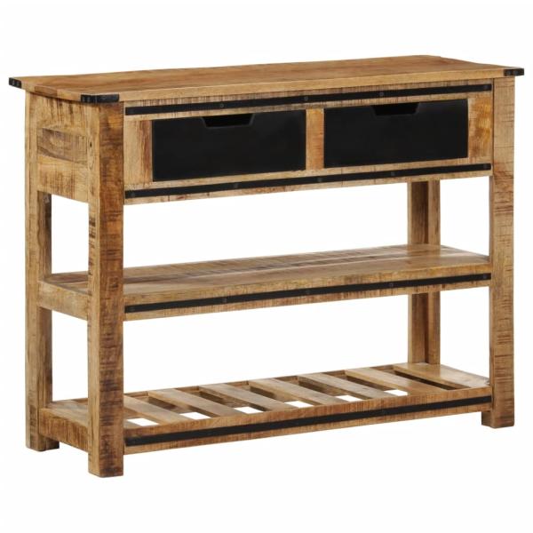 ARDEBO.de - Konsolentisch 100x35x75 cm Massivholz Mango