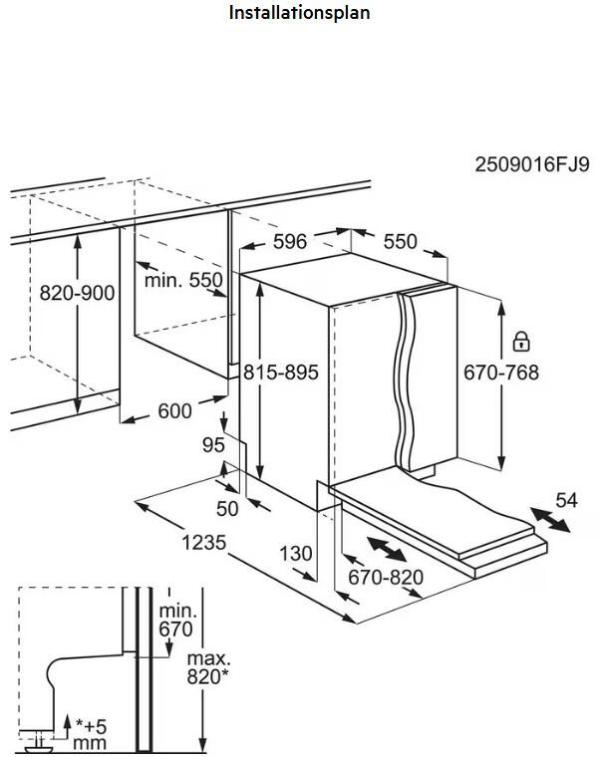 AEG GI7200B1SG 7000 Vollintegrierter Geschirrspüler, 60 cm breit, 13 Maßgedecke, AquaSave, SmartSelect Connect Display, AirDry, ExtraSilent, Besteckkorb (911472009)