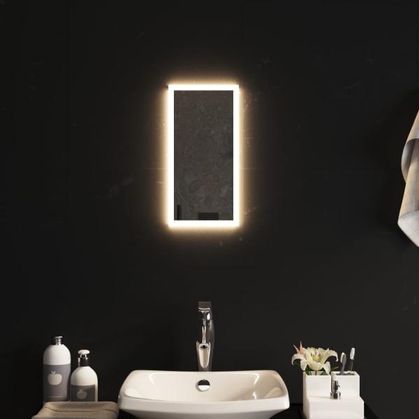 LED-Badspiegel 20x40 cm
