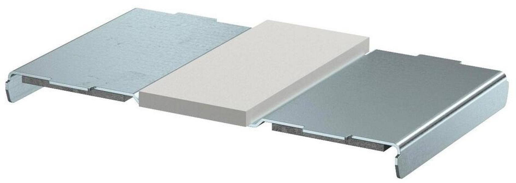 ARDEBO.de OBO Bettermann PLM LS 100 Deckelunterstützung, Kanalbreite 100 mm (7218034)