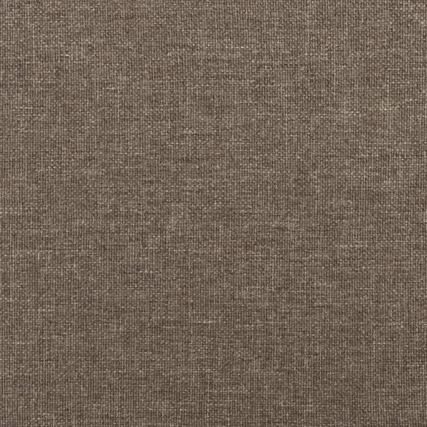 Sitzbank Taupe 100x35x41 cm Stoff
