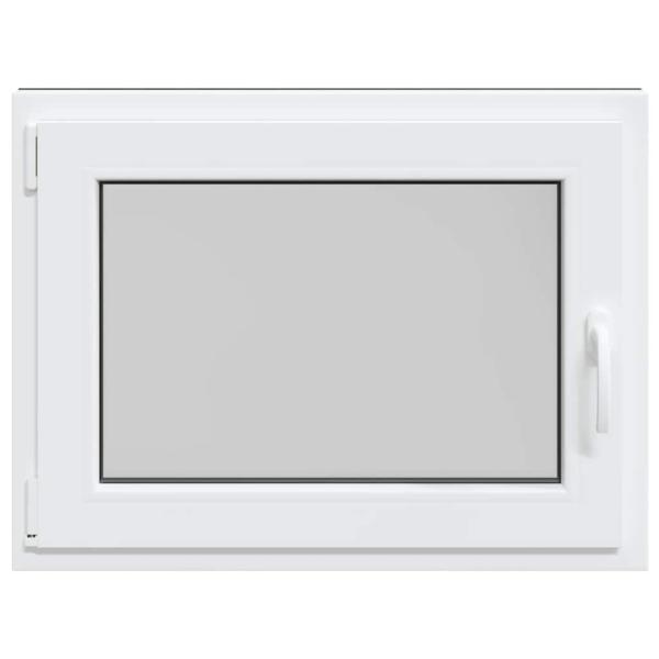 Kellerfenster "RISOR" 80x60 cm Drehkipp DIN Links Weiß