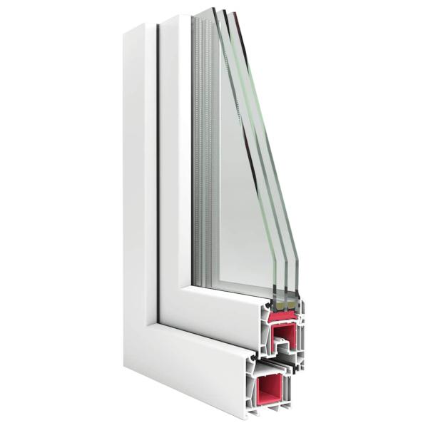 Kellerfenster "RISOR" 100x60 cm Drehkipp DIN Rechts Weiß