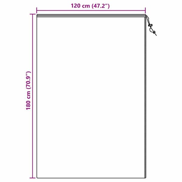 Frostschutzpflanzenfleeceabdeckungen 5 pcs Beige 1,8 x 1,2 m