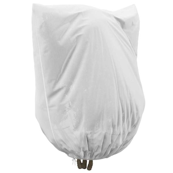 Frostschutzpflanzenfleeceabdeckungen 3 pcs Weiß 2,4 x 2 m