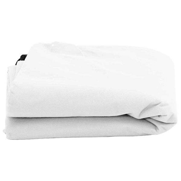 Frostschutzpflanzenfleeceabdeckungen 3 pcs Weiß 2,4 x 2 m