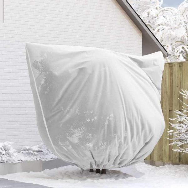 Frostschutzpflanzenfleeceabdeckungen 3 pcs Weiß 3,5 x 3,93 m