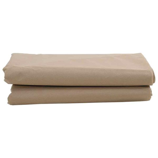 Frostschutzpflanzenfleeceabdeckungen 3 pcs Beige 2,4 x 2 m