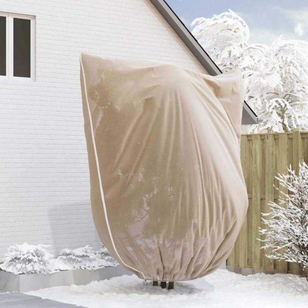 Winterschutz fur Pflanzen 3 stk. Beige 3,5 x 2,5 m Vliesstoff