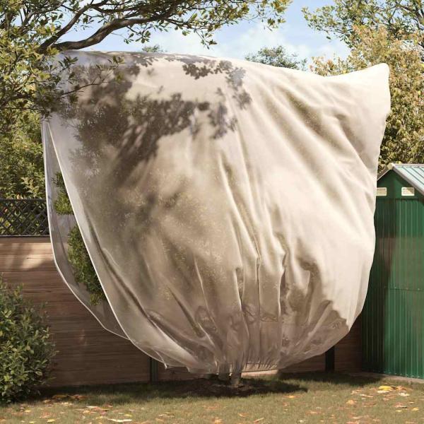 ARDEBO.de - Frostschutzpflanzenfleeceabdeckungen 3 pcs Beige 3,5 x 3,93 m