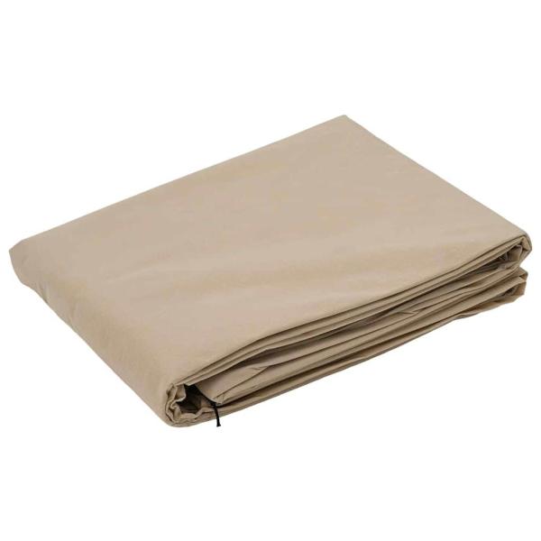 Frostschutzpflanzenfleeceabdeckungen 3 pcs Beige 3,5 x 3,93 m