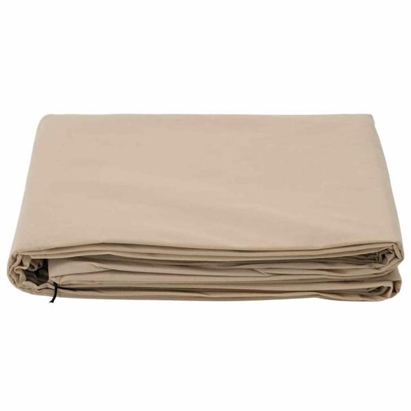 Frostschutzpflanzenfleeceabdeckungen 3 pcs Beige 3,5 x 3,93 m