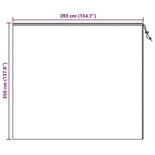 Frostschutzpflanzenfleeceabdeckungen 3 pcs Beige 3,5 x 3,93 m