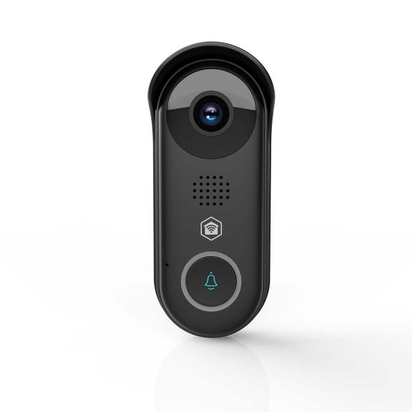 SmartLife Video-Türsprechanlage | Trafo | Full HD 1080p | Cloud Storage (optional) / microSD (not enthalten) / Onvif | IP54 | mit Bewegungssensor | Nachtsicht | Schwarz