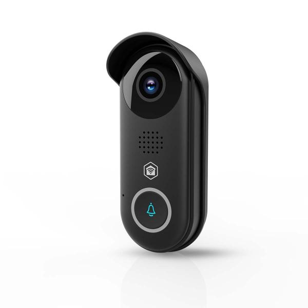 SmartLife Video-Türsprechanlage | Trafo | Full HD 1080p | Cloud Storage (optional) / microSD (not enthalten) / Onvif | IP54 | mit Bewegungssensor | Nachtsicht | Schwarz