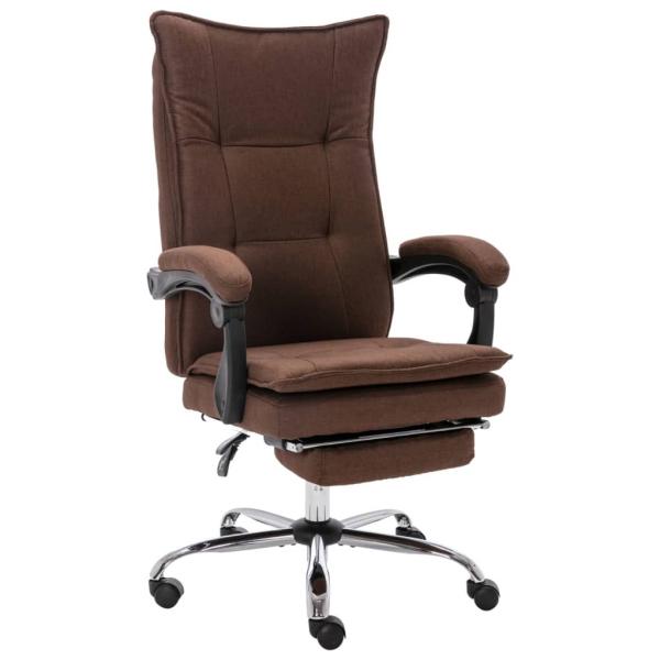 ARDEBO.de - Bürostuhl Braun Stoff