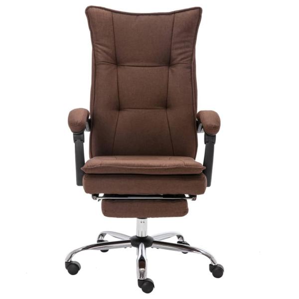 Bürostuhl Braun Stoff