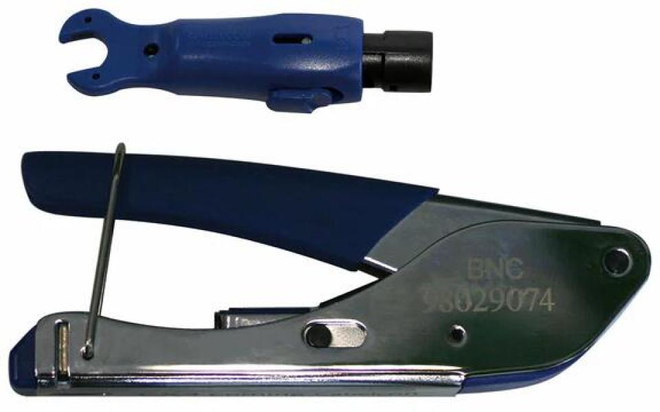 ARDEBO.de Burg Guard BNC-HD-CCTV-KIT Crimpwerkzeugset passend für BNC-HDH-CCTV inkl. Stecker (579502)