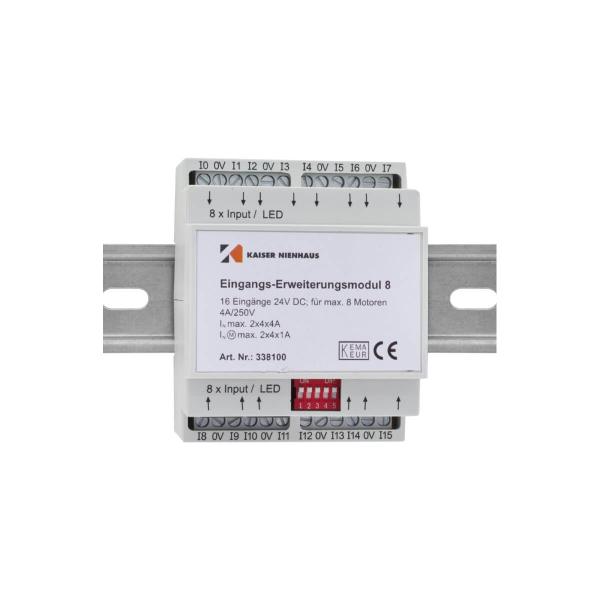 ARDEBO.de Kaiser Nienhaus 338100 REG-Control Eingangs-Erweiterungsmodul 8, für max. 8 Motoren, 16 Eingänge 24V DC, inkl. Verbindungskabel 0,3m