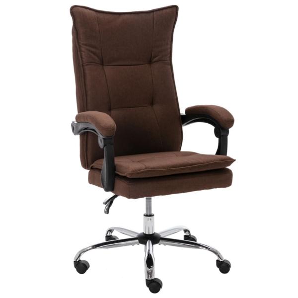 ARDEBO.de - Bürostuhl Braun Stoff