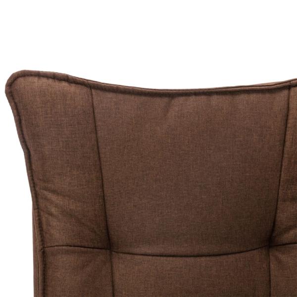 Bürostuhl Braun Stoff