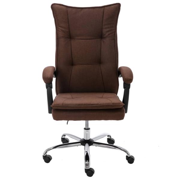 Bürostuhl Braun Stoff