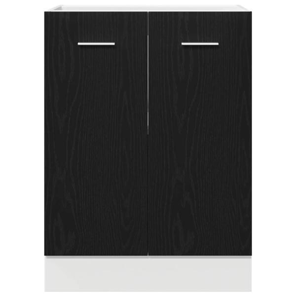 Unterschrank Schwarzeiche 60x46x81,5 cm Holzwerkstoff